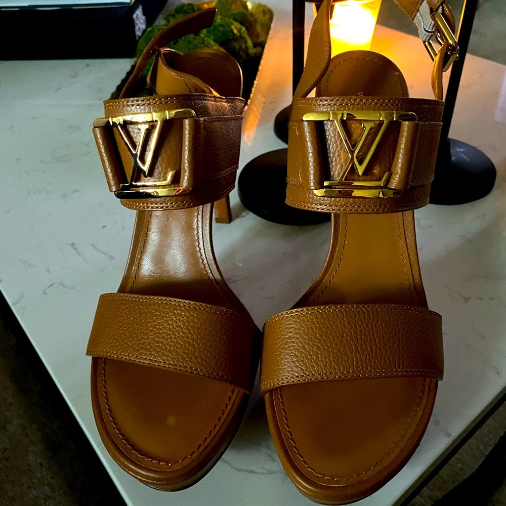 Platform Louis Vuitton heels (sold)